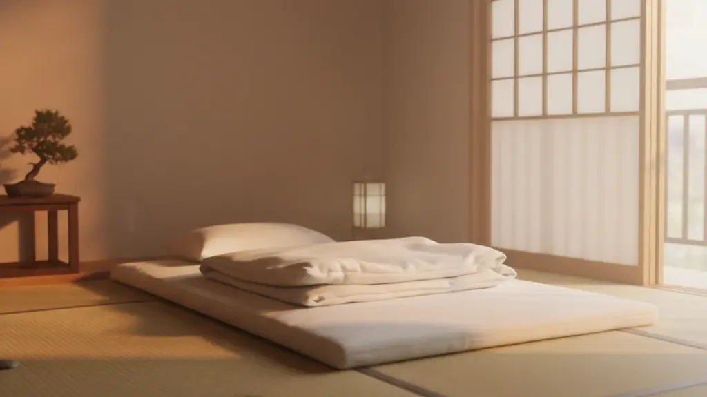 Chi dorme su un futon giapponese rivela, secondo gli esperti, questi 7 benefici nascosti
