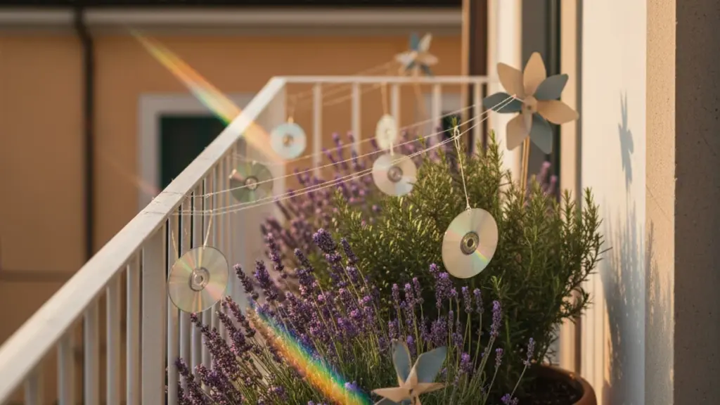 Chi ha un balcone pieno di piccioni conosce questo metodo naturale: 7 soluzioni senza reti